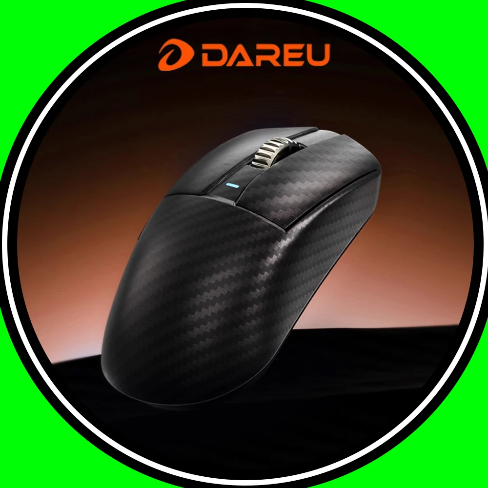 

Беспроводная мышь Dareu A950Ultra, трехрежимная мышь, 8000 Гц, частота запуска, легкие игровые мыши из углеродного волокна, аксессуары для ПК для геймеров