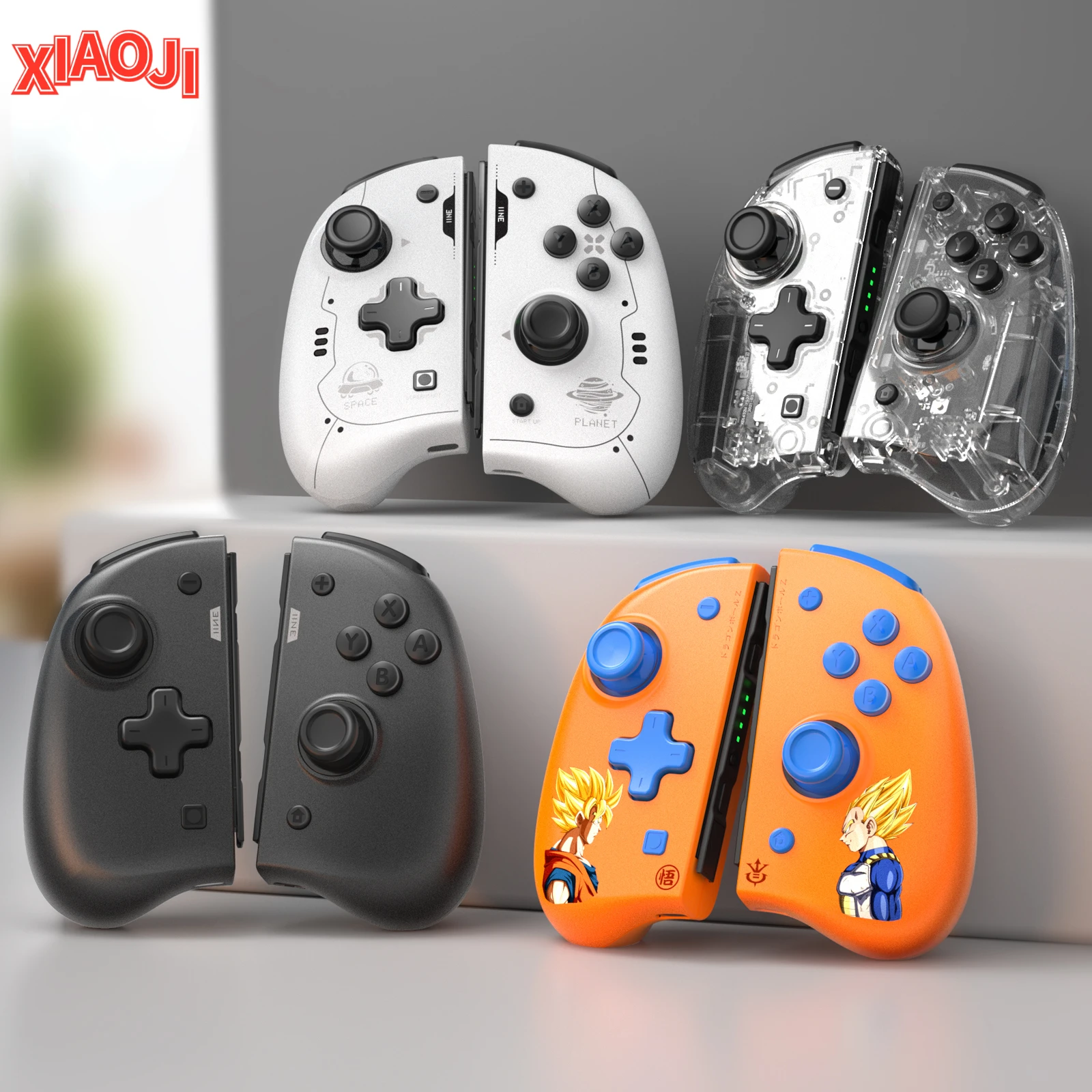 XIAOJI Joypad Wake Up Controller Auto Fire Mapping Function Compatible Nintendo Switch/Lite/OLED