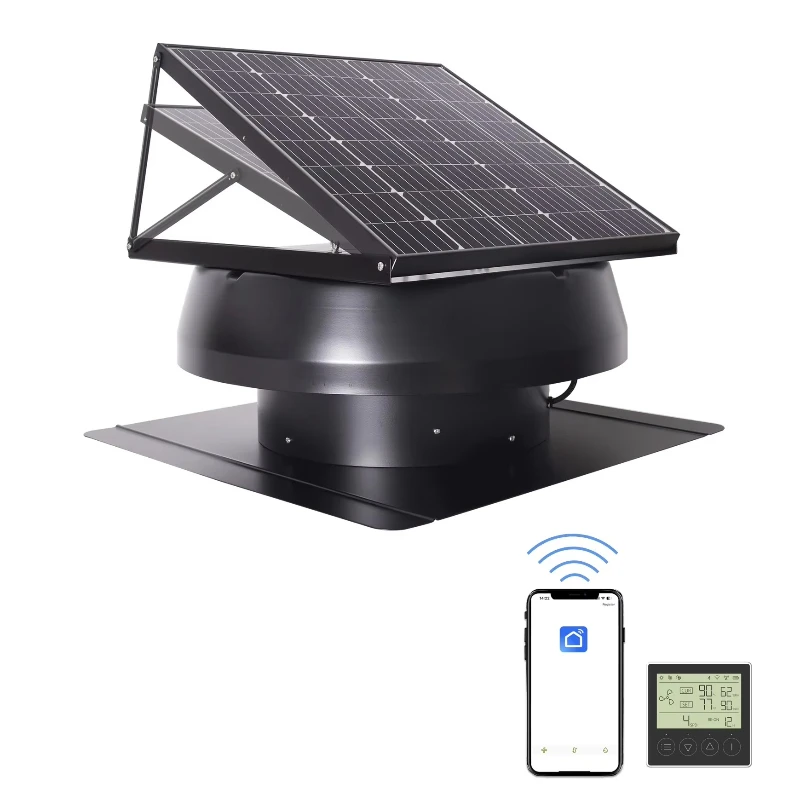 

High Performance Industrial Solar Attic Roof Ventilation Exhaust DC Fan Extractor Fan