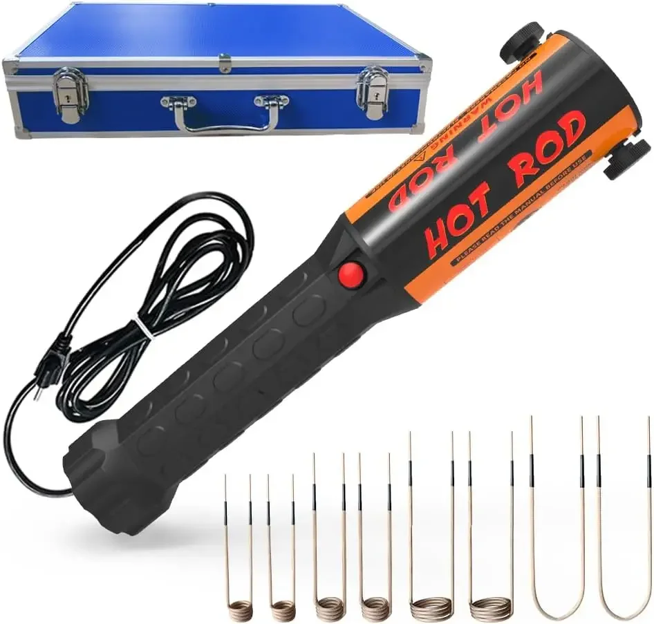 

Solary Magnetic Induction Heater Bolt Removal, 1200W 110V Heat Induction Tool for Rusty Screw Removing, Nut Buster Tool with 8 I