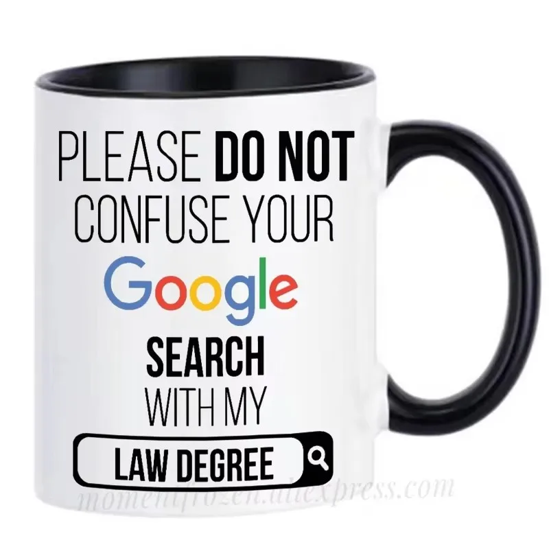 Lawyer Cups Law Mugs Milk Coffee Mugen Caffeine Coffeeware Tea Art Friend Gifts Home Decal Tableware Teaware Beer Drinkware