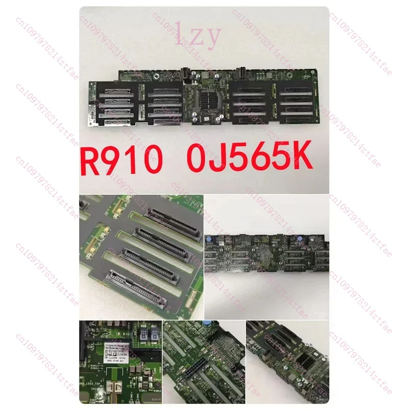

95%NEW Original J565K 0J565K FOR DELL R910 server 16 bay hard drive backplane SAS interface 100% Test OK
