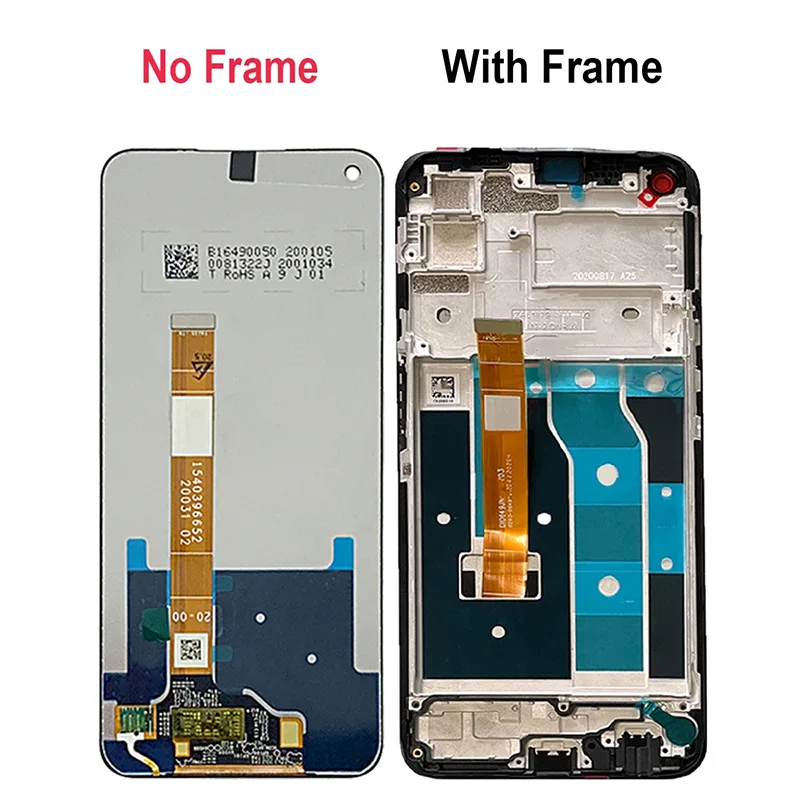 RMX2001 For OPPO Realme 6 Display RMX2002 Realme 6s Touch Screen Digitizer 6.5\