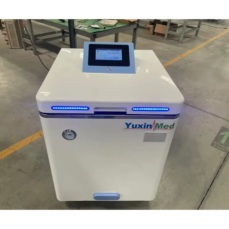 26 VS-75F 75liter Vertical Lid-up Sterilizer Automatic Quick-opening Hinged Sterilizer Flip-top Autoclave Foot Switch