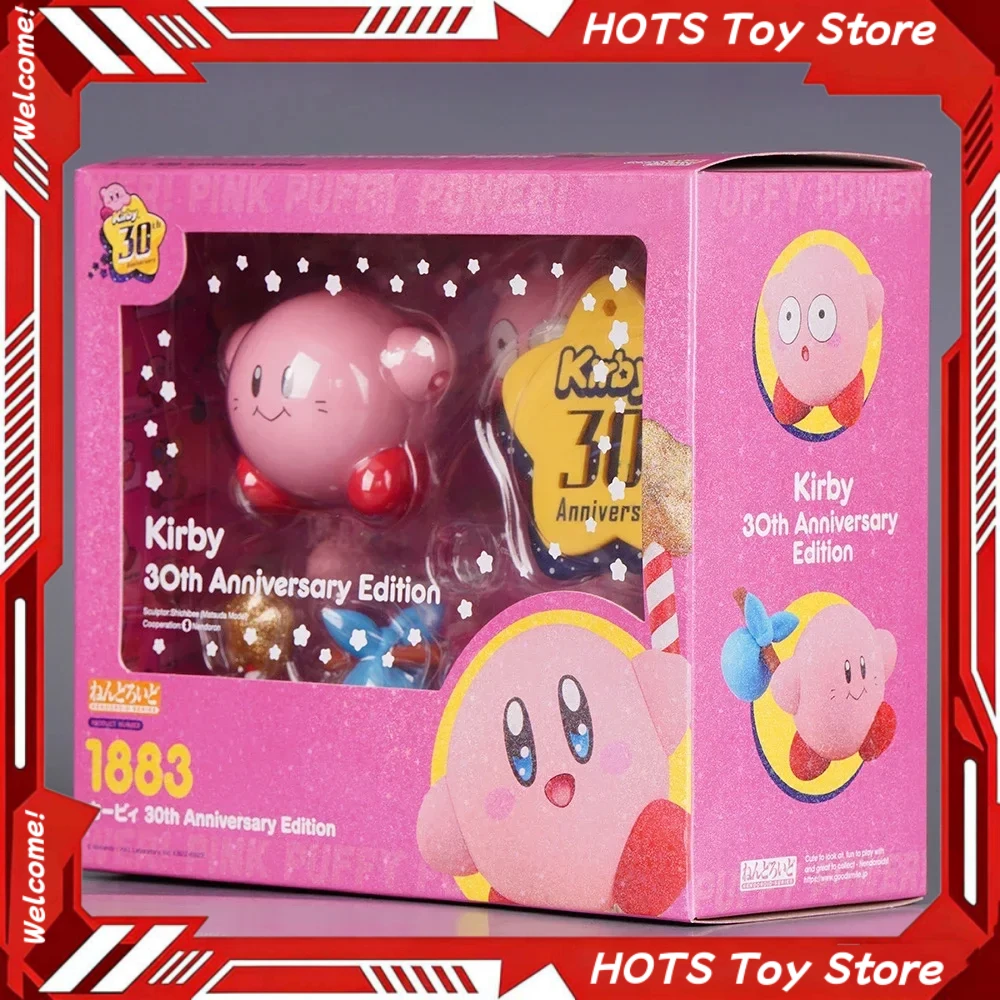 

Good Smile Kirby 30th Anniversary Nendoroid 1883 Poseable Magnetic Joints Design Cute Domestic Model Perfect Christmas Gift