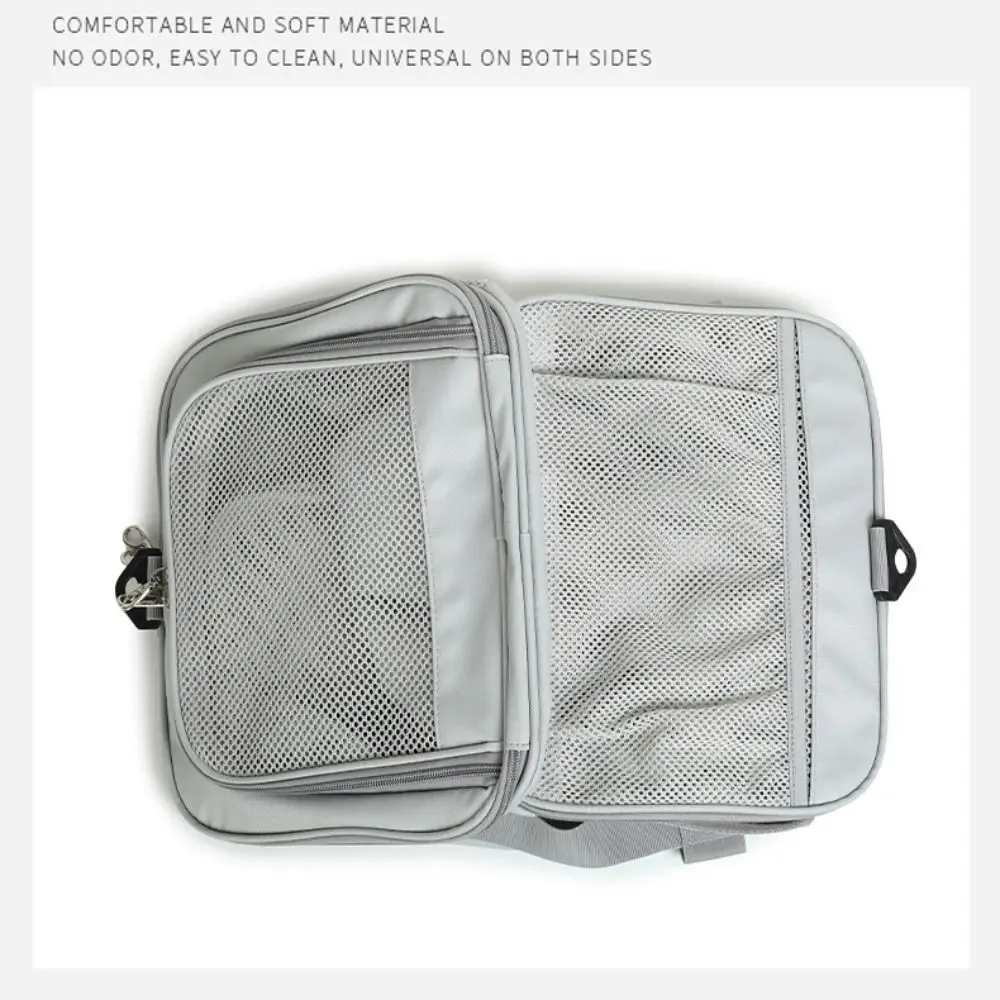 Sturdy Canvas Pets Travel Handbag Breathable Large Capacity Pet Carrier Portable Foldable Pet Airline Bag Dog