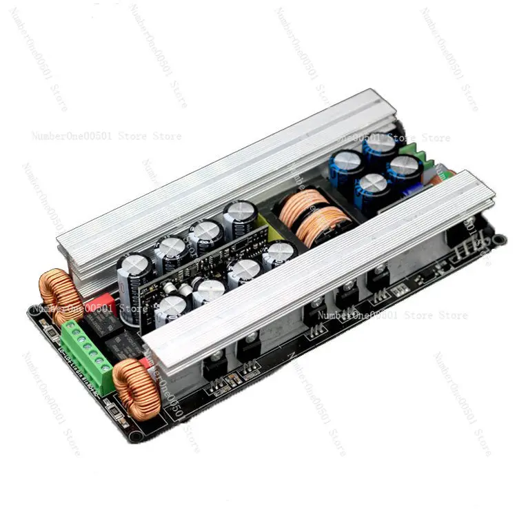 

Цифровая усилительная плата с SMPS, 2x345 Вт, стерео, мостовое подключение, защита высокомощных динамиков