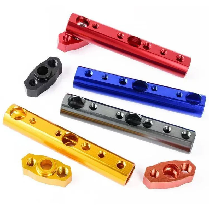 Multifunctional Aluminum Rearview Mirror Mount Extender Bracket for Motorcycle Scooter ATV Support Spotlight Cell Phone Holder