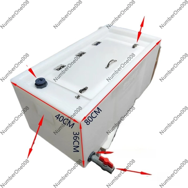 Portable Live Fish Bucket for Car, Thickened Plastic Storage Tank for Fishing, Insulated Transport Container for Bait Minnow