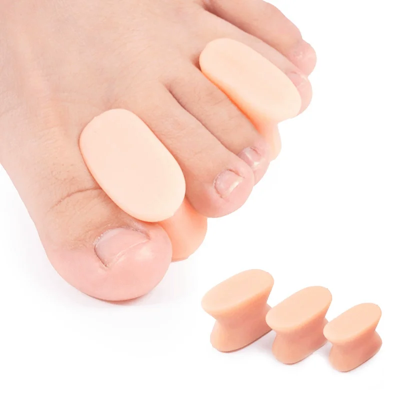 10 أزواج أدوات مصحح يوميا تو العظام تقويم العظام لينة العملي تو فاصل تقليل الضغط فاصل أصابع القدم الإبهام نقالة #1