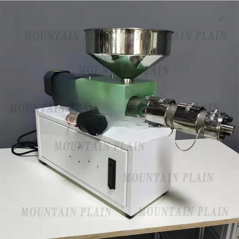 SJ25 Tabletop Mini 3D Consumables Machine Plastic Laboratory Desktop Injection Molding Machine Single Screw Extruder PE PVC