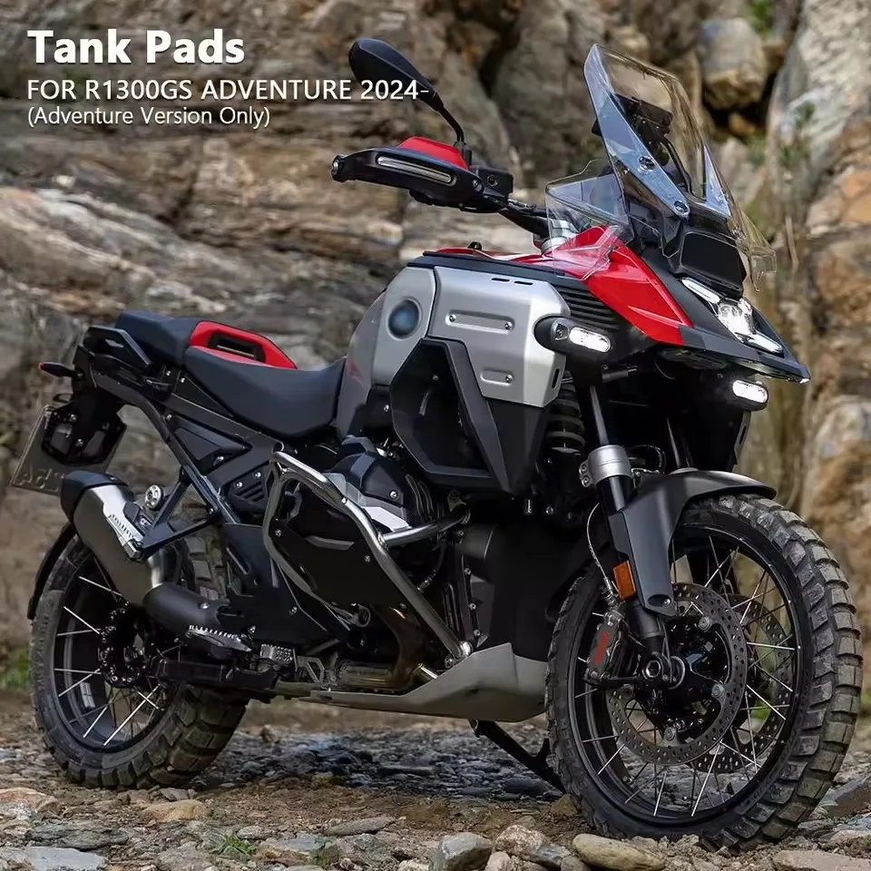 

Для BMW R1300GS ADV R 1300 GS 2024 2025: Накладки на топливный бак, защитные стикеры, накладки для коленей, комплект аксессуаров для улучшения сцепления