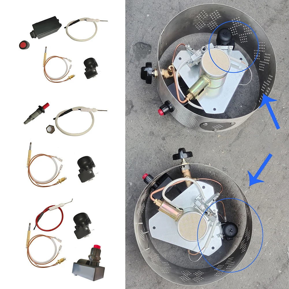 

Pulse Switch Ignition Wire With Thermocouple Tilt Switch For Outdoor Patio Heater Safety Flameout Protection Device