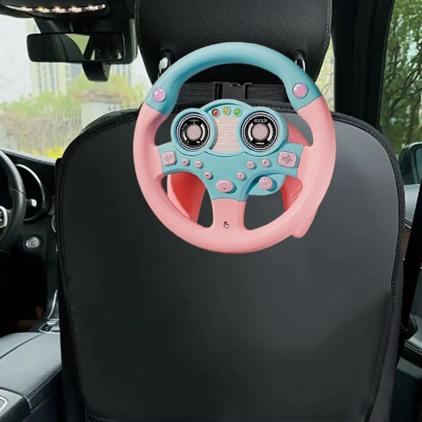 Musical Driving Wheel Steering Wheel Toys High Simulation Early Education Toy With Rotating Features And Sounds Dials