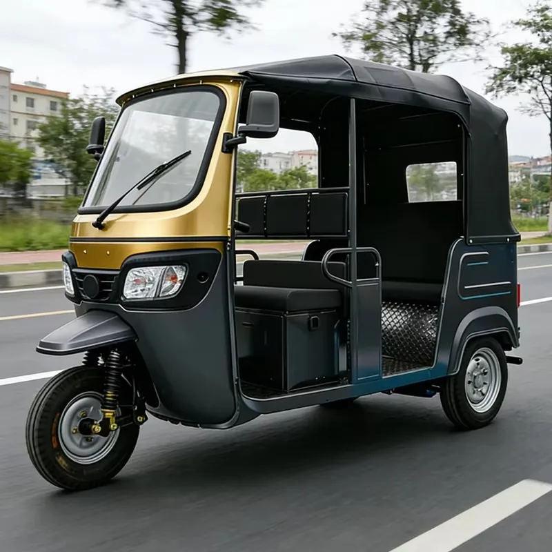 High Quality Cheap ≥400kg Effective Load Low Cost Electric Tuk Tuk for Tourist Group shi