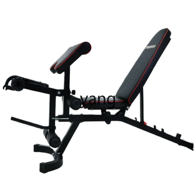 

YJQ Dumbbell Stool Multifunctional Home Fitness Foldable Supine Abdominal Board Bench Press Stool