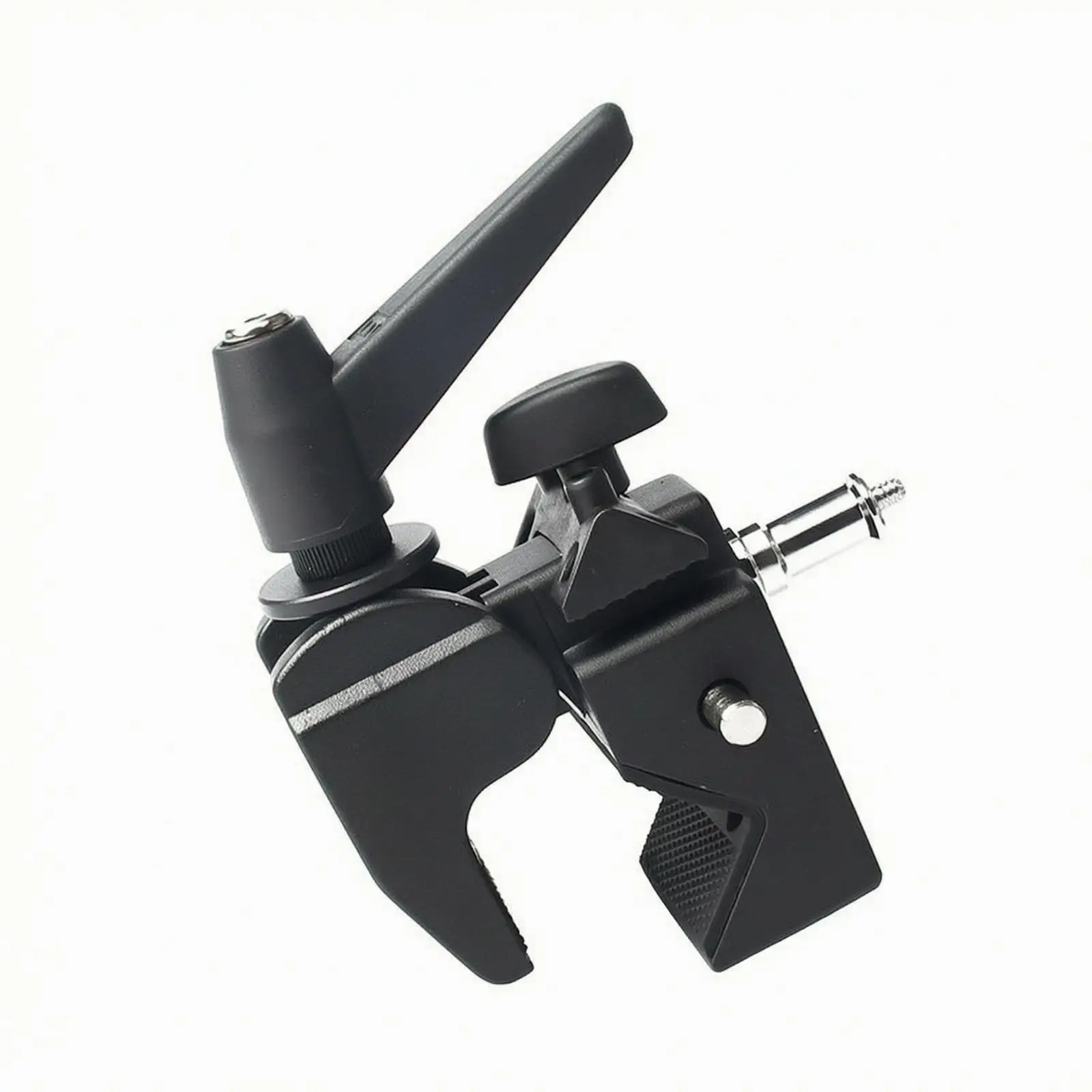 Secure Spring System Clamp Light Fixture Metal Construction 16mm Female Mount for Photo Lighting Accessories