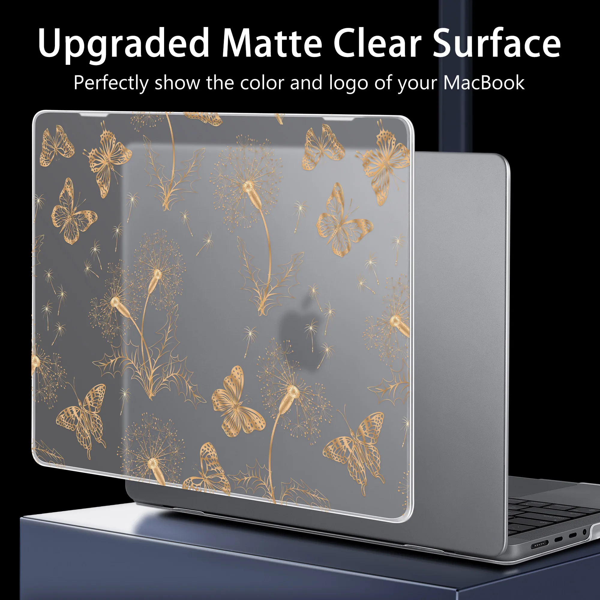 Imagem -02 - Pequena Flor Imprimir Capa Dura para Macbook Case m3 2024 ar 136 A3113 A2681 15 A3114 A2941 Pro 13 A2338 A2251 m2