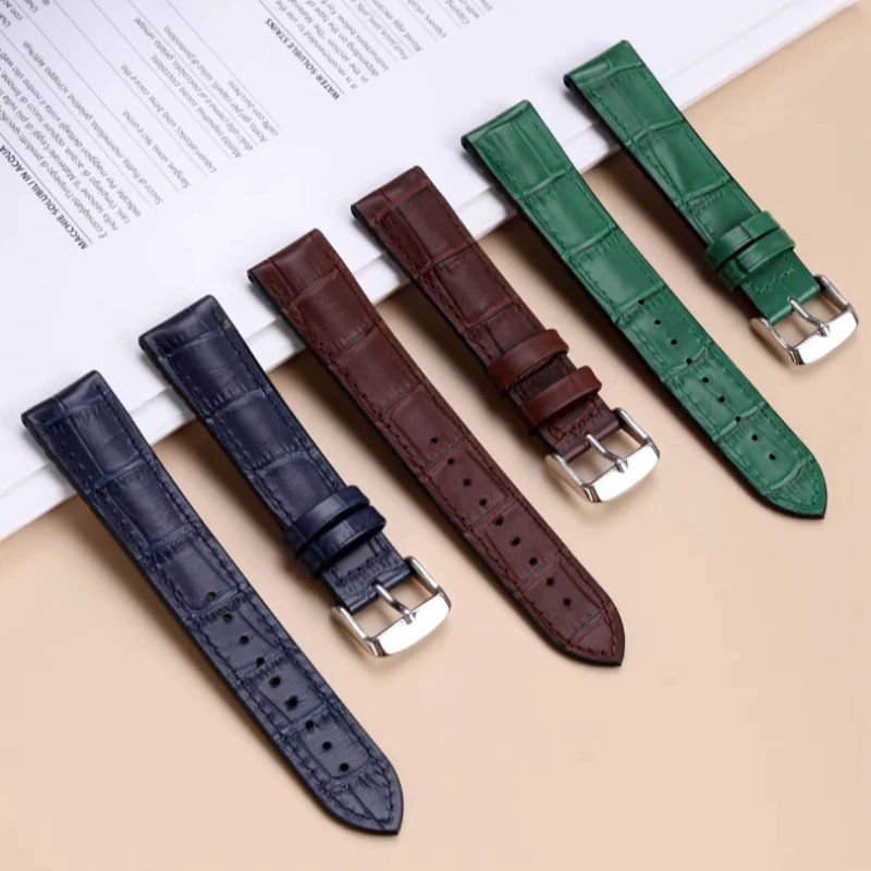 For Casio Mdv107-1A MDV106-1A MDV-106 Genuine cow Leather watch strap metal buckle watchband 20mm 22mm Rubber men\'s accessories