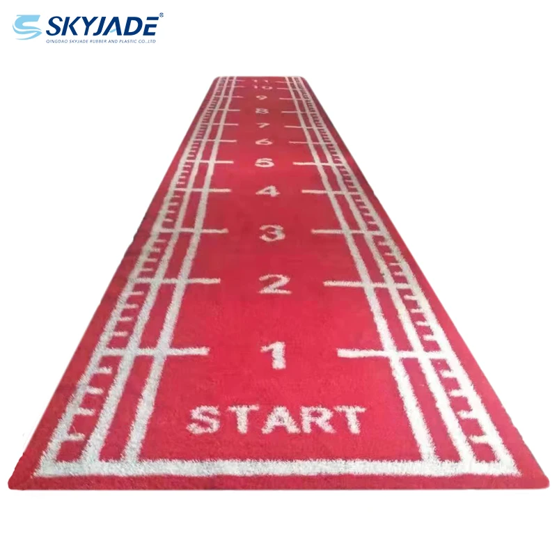 15mm Artificial Grass Factory Customized Grass Carpet Gym Mat For Fitness Gym Indoor Sled Running Track