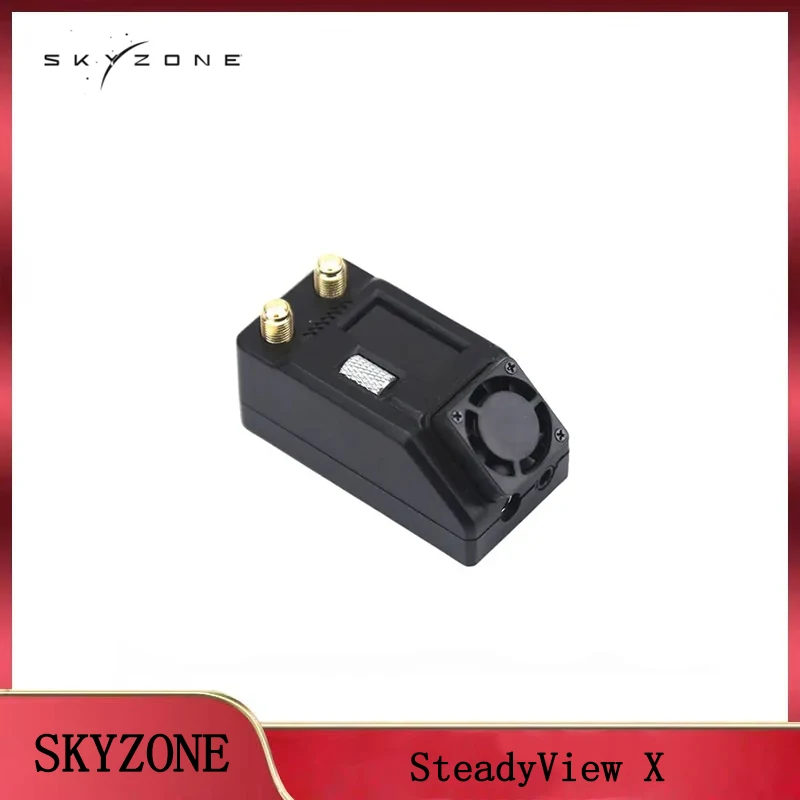 

SKYZONE SteadyView X FPV Module: 5.8GHz IPS Screen Receiver, High Sensitivity + Range Shuttle Control – For SKY04X/04O PRO