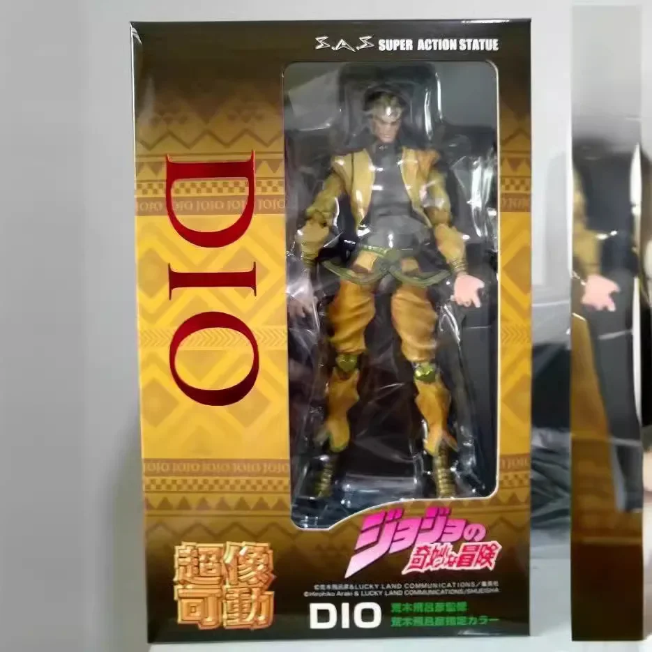 Anime jojo bizarre adventure Kujo Jotaro Dio Brando Diavolo Bruno Bucciarati Leone Abbacchio Jolyne Cujoh Action Figure