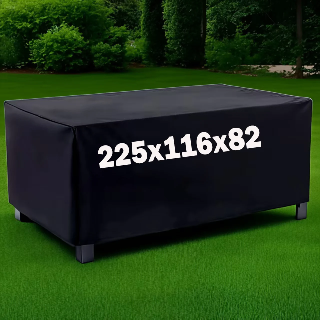 

Dust-proof Cover Courtyard Furniture Cover, Rectangular Outdoor Table Cover, Suitable for Terrace, Balcony, Garden Protection