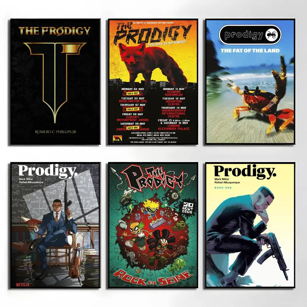 1 Stück O-Prodigy Poster-Aufkleber, wasserfest, Wandkunst für Wohnzimmer, Schlafzimmer, Heimdekoration