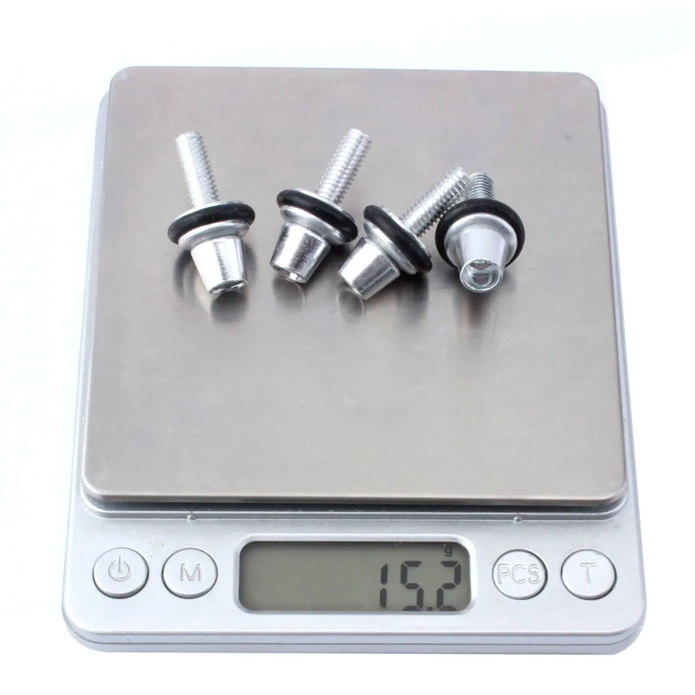 

4pcs Adjustment Screw Aluminum Alloy High Precision Corrosion Resistant For Road Mountain Bike Braking System Finely