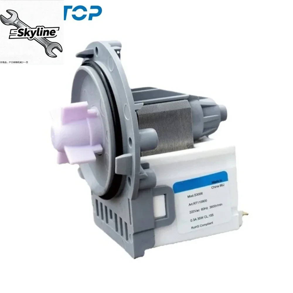 New S3006 EAU61383501 220V 60Hz 35W Drain Pump Motor For Washing Machine Washer Drainage Replacement Parts
