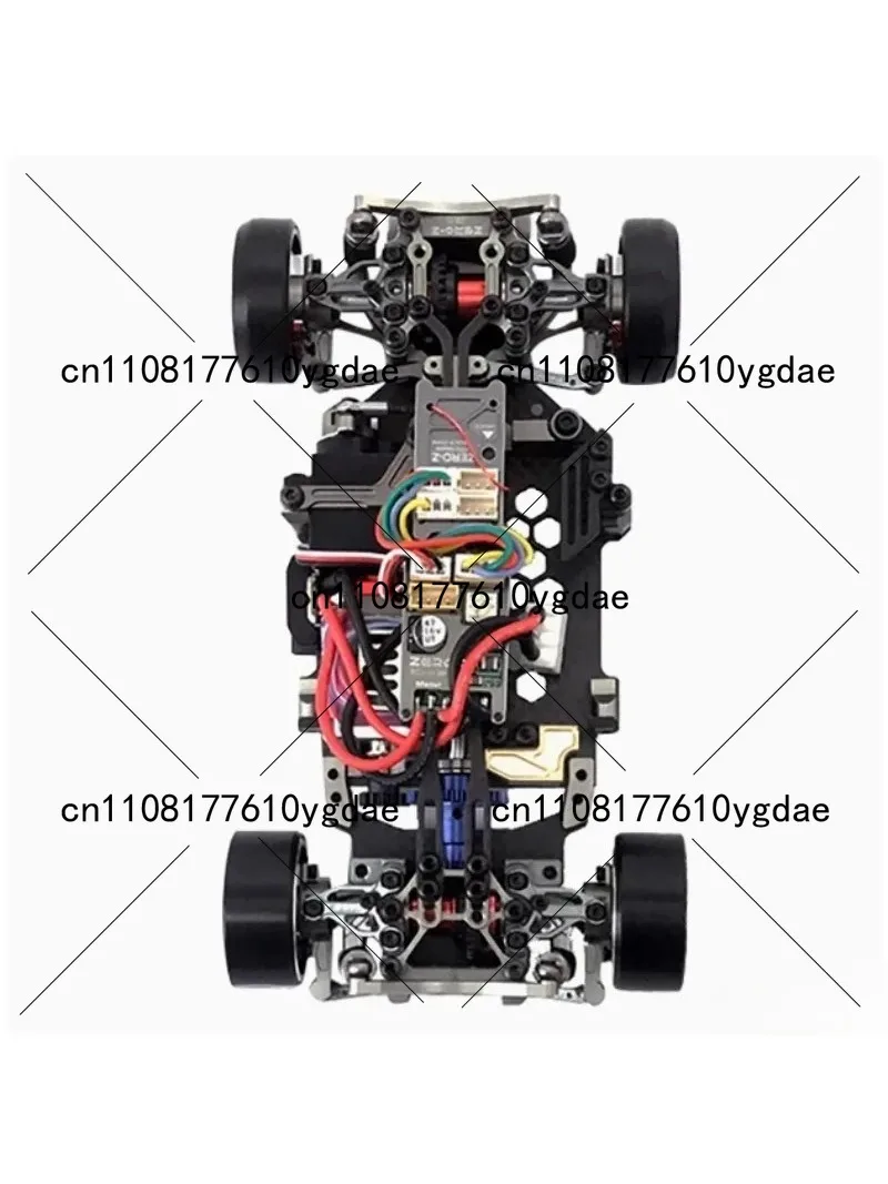 New four-wheel drive RC remote control mosquito car, all-metal drift car