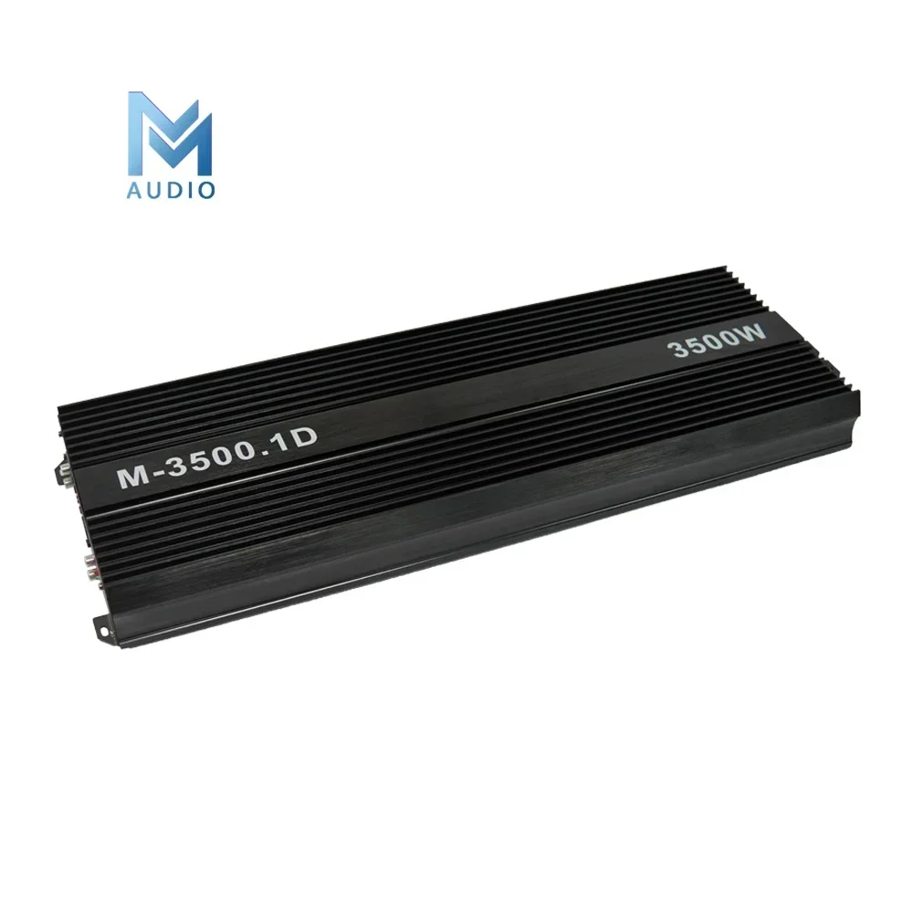 ลำโพงวิทยุรถยนต์ใหม่3500W ซับวูฟเฟอร์คลาส D แบบ Monoblock เครื่องขยายเสียงรถยนต์ MD-3500.1D ลำโพงรถยนต์