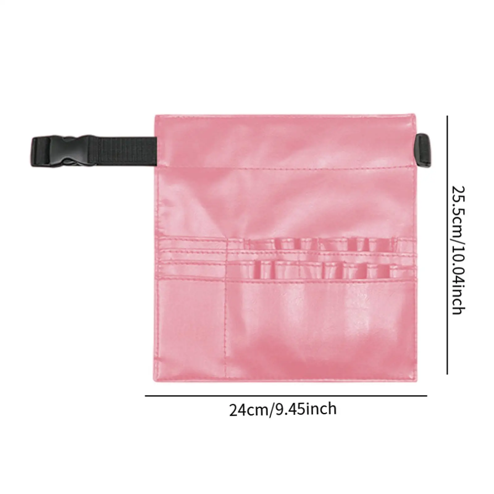 Hairdressing Scissors Case Pink PU Leather Multipurpose Waist Shoulder Pouch Tools Holder for Salon Barber Use
