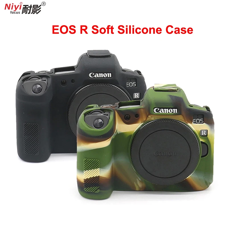 Canon EOSR6 R5 R RP silikonowy futerał torba ciała obudowa ochronna rama skóry dla Canon EOS R6 EOSR6 EOSRP EOSR EOSR5 EOS R7 aparat