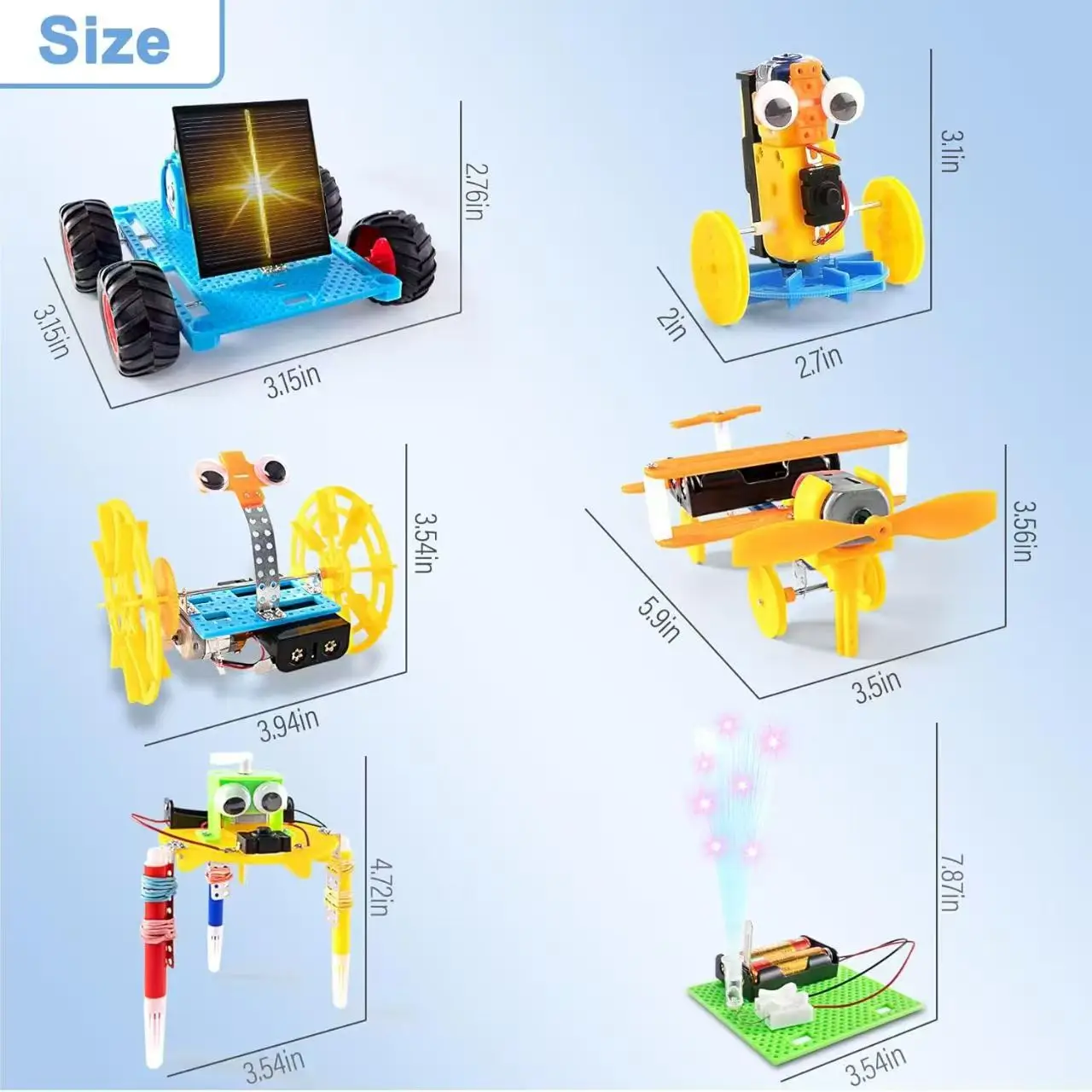 Электродвигатель, роботизированные научные наборы, игрушки STEM, детские строительные наборы для научных экспериментов для мальчиков и девочек, балансировочный автомобиль