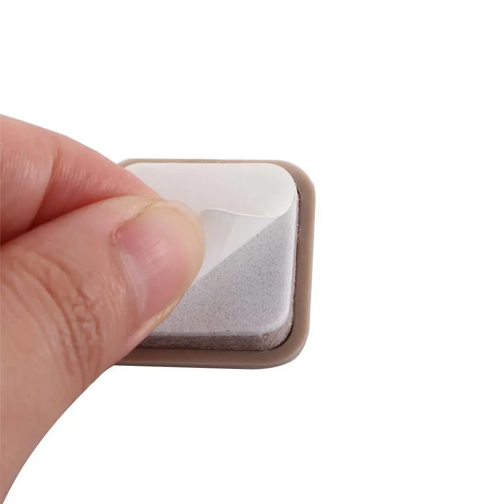 Bases para mesa de sofá de fácil movimiento, accesorios para sillas antiruido, alfombrilla antideslizante, Protector de suelo, almohadillas deslizantes para patas de muebles, almohadillas para pies de muebles