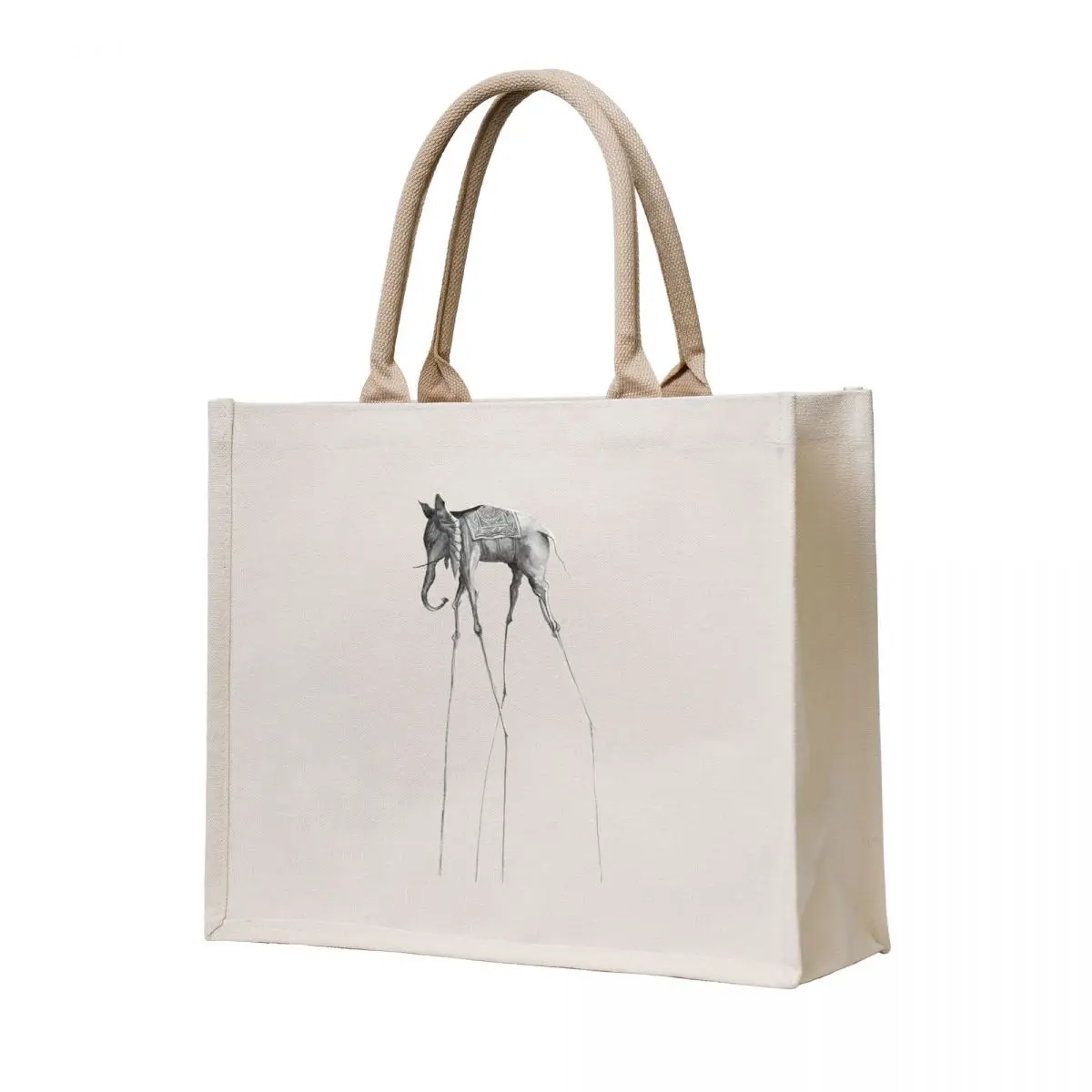 

Dali's Elephant Classic Tote Bag cloth bag woman Gift bag Portable shopping