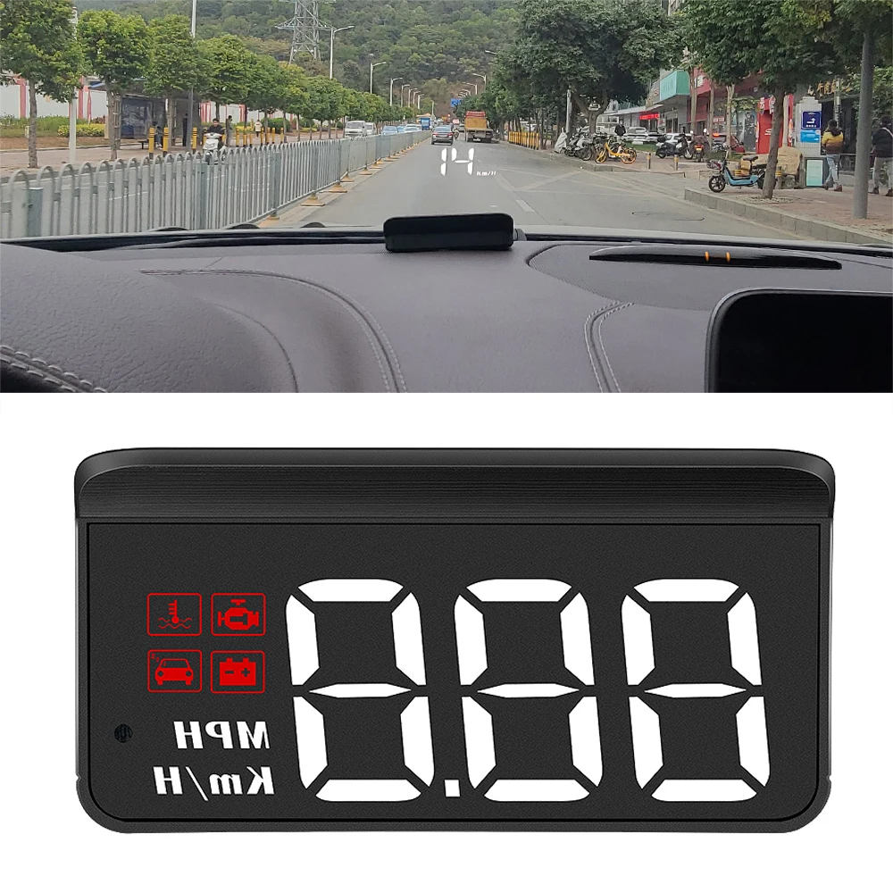 M3 سيارة Obd2 HUD رئيس يصل عرض الزجاج الأمامي العارض عداد السرعة على متن الكمبيوتر الرقمية الإلكترونية اكسسوارات السيارات
