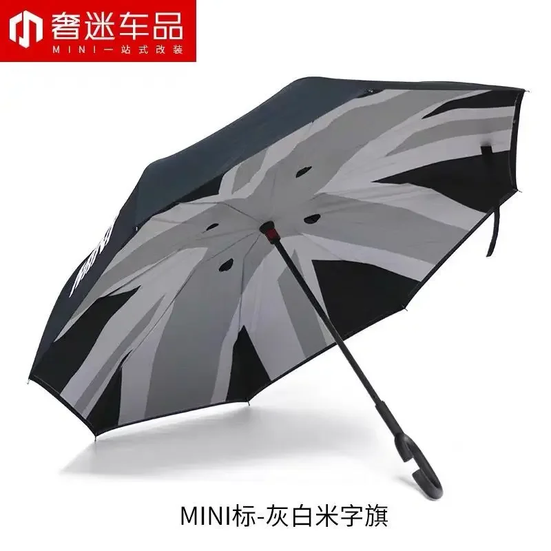 Union Jack Double Layer Reverse Umbrella Windproof Folding Inverted Upside Down for Mini Cooper One JCW S Countryman Accessories