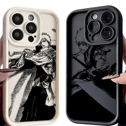 Japanese BLEACH Anime For iPhone 15 14 13 12 11 Pro Max XS Max X XR 7 8 Plus 6S Eye Ladder Phone Case