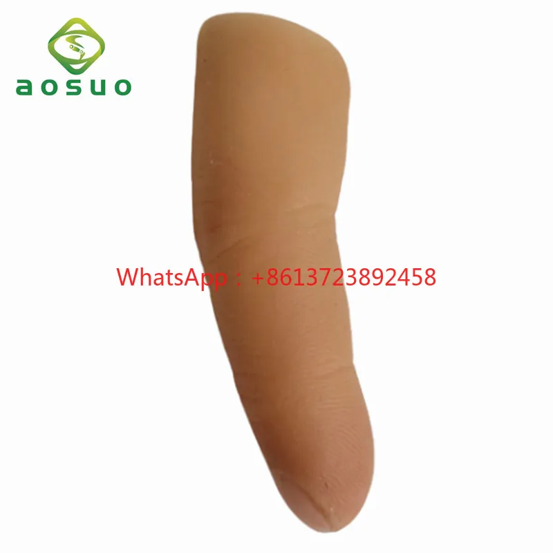 Artificial Limb Cosmetic Prosthetic Silicone Prosthetic customized Finger