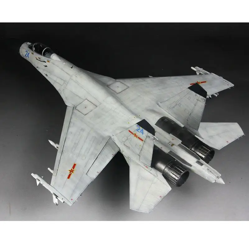 TRUMPETER 80398 1:48 Scale Model Chinese J-11 Fighter Assembly Plastic Model Building Kits For Hobby DIY