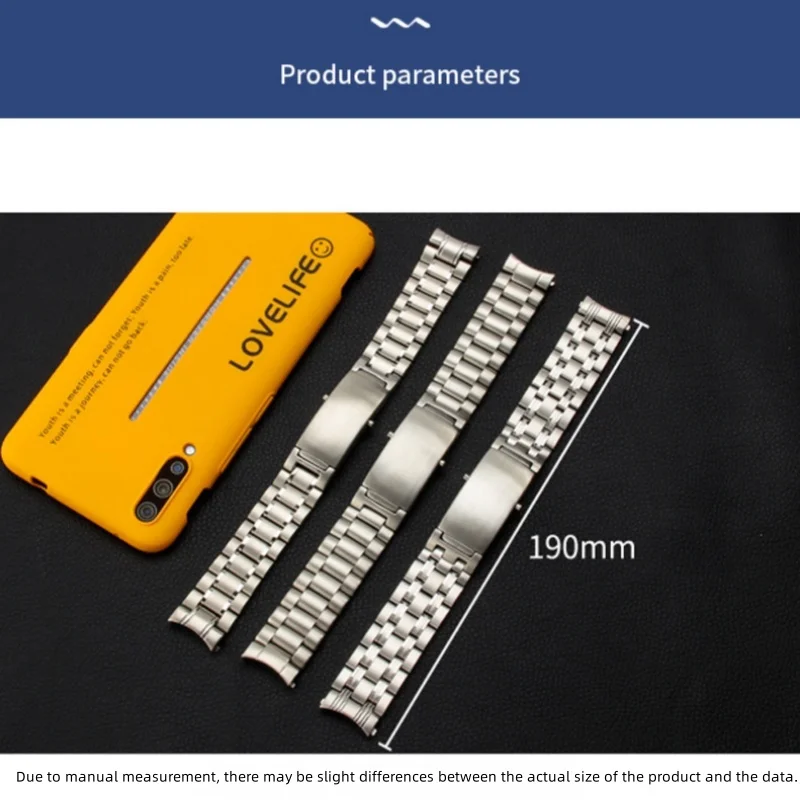 316L Stainless Steel Watch Band Strap 18mm 20mm 22mm Top Brand Quality Compatible with Omega Seamaster Speedmaster 007 Planet Oc