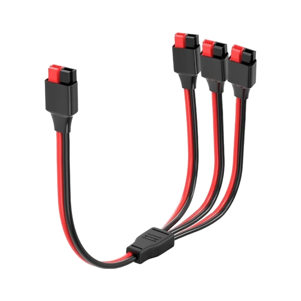 Y Splitter Solar Power Cable 12AWG for Efficient Energy Distribution from Single Solar Panel to Multiple Devices Outdoors
