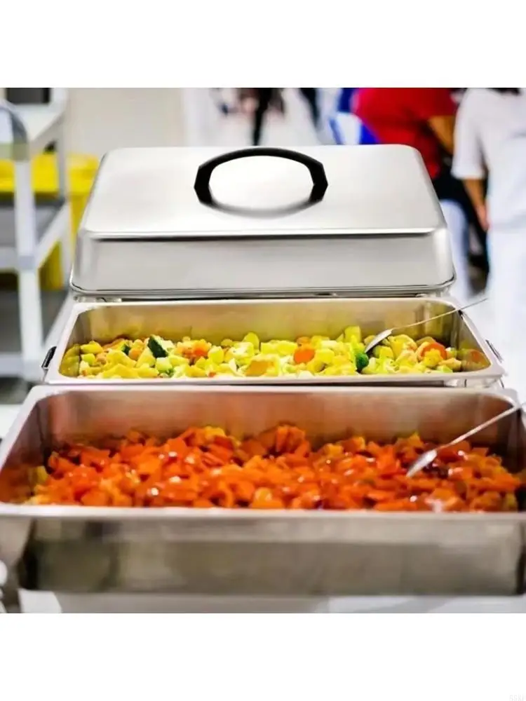 Metal Basting Cover with Top Handle for Flat Top Cooking, Warming and Covered Meals During Camp or Family Use 55KF