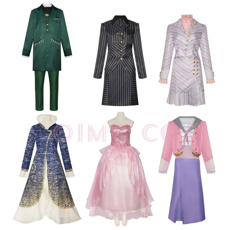 

Костюм для косплея Глинды из Wicked, Эльфабы, Нессарозы, карнавальная униформа для взрослых, мужские костюмы для Хэллоуина, аниме-вечеринок, маскарадных игр