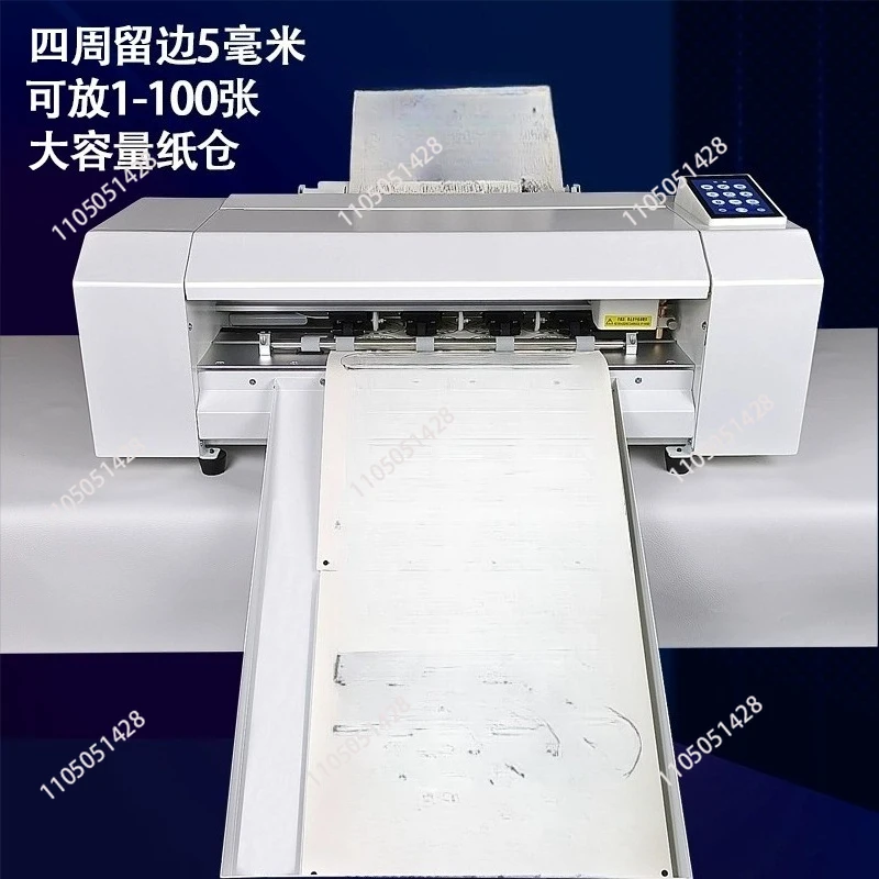 330SV High-speed Die-cutting Machine Automatic Edge-cutting and Lettering 330MM Cutting Servo Motor Self-adhesive Stickers