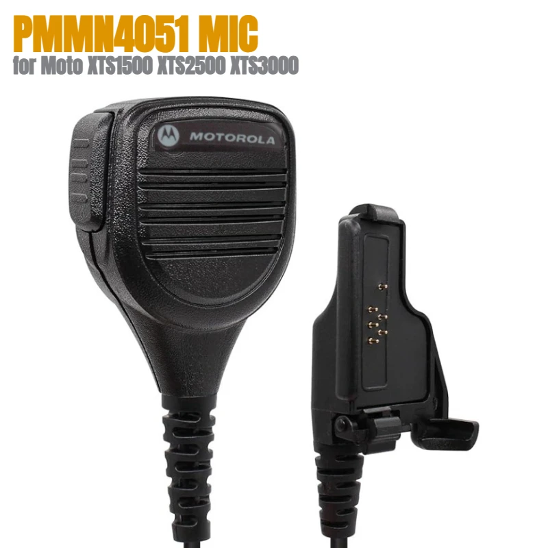 PMMN4051 Remote Speaker Microphone with 3.5mm Audio Jack for MOTO XTS1500 XTS2500 XTS3000 XTS5000 MT1500 MTX1000 GP9000 HT1000 ﻿