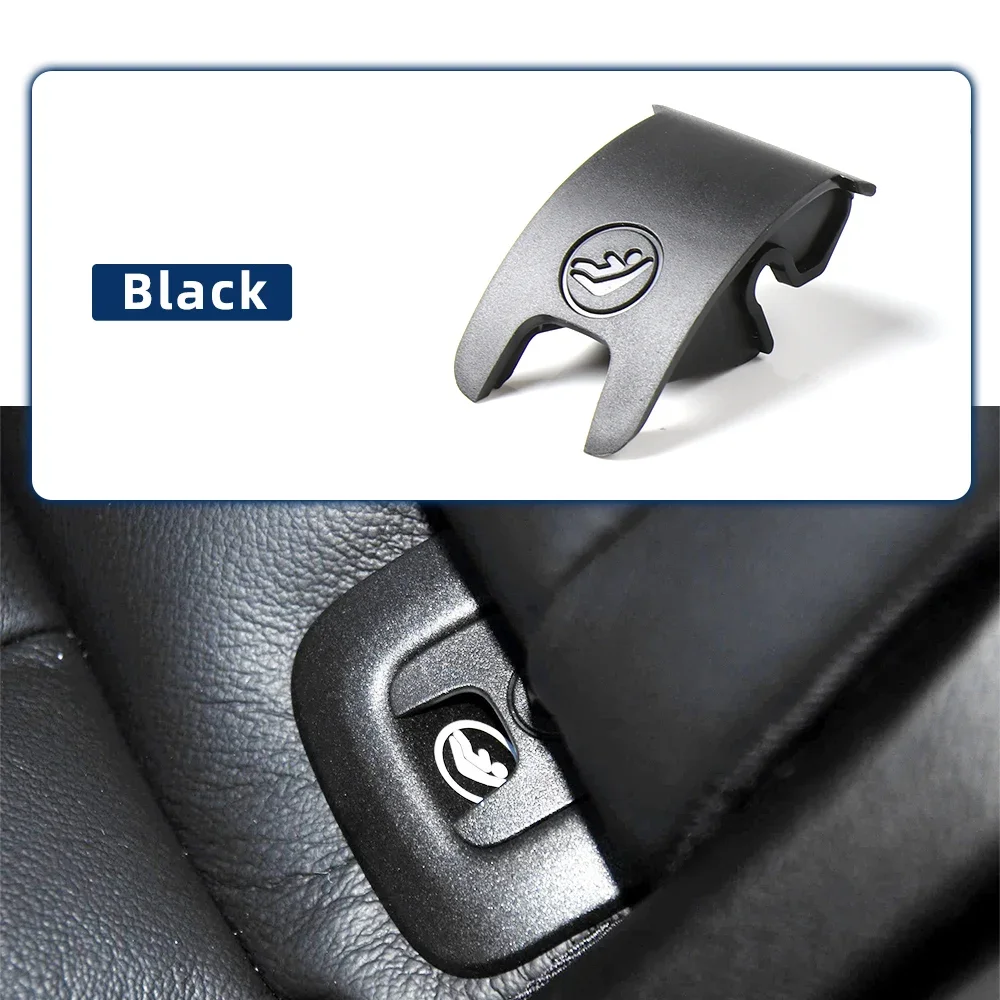 Car Rear Child Seat Anchor Isofix Slot Trim Cover Button For AUDI Q5 2009-2016 Car ISOFiX Cover Child Seat Buckle Cover view 2