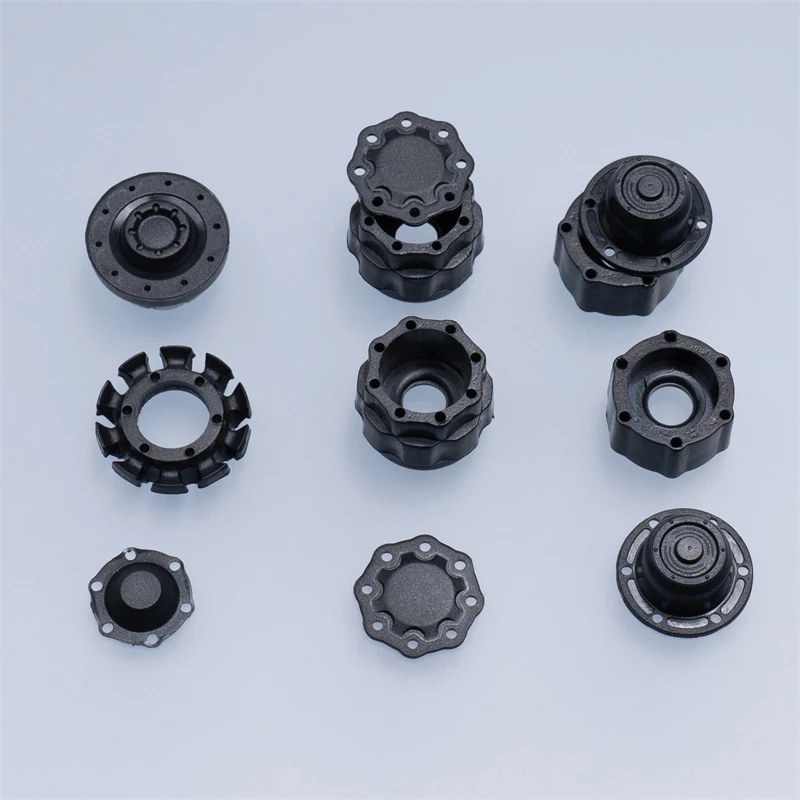 RC Truck Wheel Hubs Shaft Head Cover Hubcaps for 1/14 Tamiya SCANIA 770S R620 VOLVO BENZ Arocs MAN TGX LESU Car Accessories